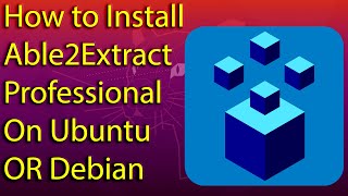 Install Able2Extract Professional on Ubuntu OR Debian [upl. by Ahsiemac560]