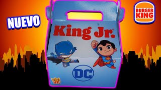 Nueva Colección Figuras Estilo Funko DC Comics en el King Jr de Burger King [upl. by Hsenid]