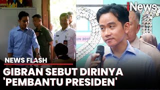 Rajin Blusukan ke Sekolah dan Proyek Gibran Kami ini Pembantu Presiden [upl. by Airehs]