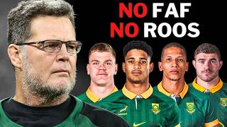 Rassie Names Springboks Squad for Rugby Championship [upl. by Eellek702]