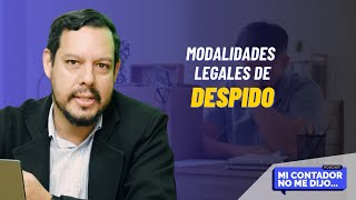 ASESORÍA CAUSAS DE DESPIDODESVINCULACIÓN LABORAL podcast Mi Contador no me dijo [upl. by Cleodel]