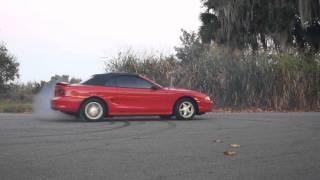 1997 Mustang Gt Burnouts and donuts [upl. by Obed684]