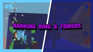 Ranking Ring 6 Towers  JToH ROBLOX [upl. by Xuerd]