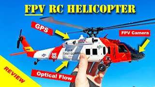 This FPV RC Helicopter has GPS amp Optical Flow Stabilization  F09S  Review [upl. by Adnuhsal]