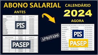 PIS PASEP Abono Salarial de 141200 em 2024 com NOVO CALENDÁRIO de PAGAMENTO  Como saber se tenho [upl. by Iniffit524]