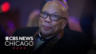 Quincy Jones music legend and Chicago native dies at 91 [upl. by Rehpotsirh]