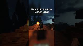 First time against the Midnight Lurker minecraft minecraftshorts midnight minecrafthorror [upl. by Yekcaj469]