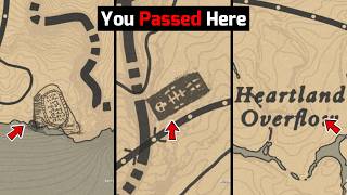 You Passed Here 1000 Times But Never Noticed These 10 Secrets  RDR2 [upl. by Aihsenal]