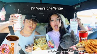 Letting The Person in FRONT of Me DECIDE What I Eat for 24 HOURS  Vlogmas Day 12 [upl. by Murtagh580]