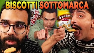 LE SOTTOMARCHE SONO PIÙ BUONE 🍪 DARIO MOCCIA e MARIO STURNIOLO Taste Test con Davidone a Colazione [upl. by Ziana]