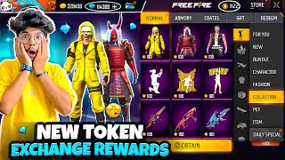 Free Fire New Exchange Store I Got Blue Criminal Red M1014 And 9999Diamonds💎😍 Garena Free Fire [upl. by Vickie33]