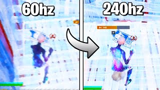 I Went from 60hz to 240hz and This Happend INSANE REACTION [upl. by Niltiac]