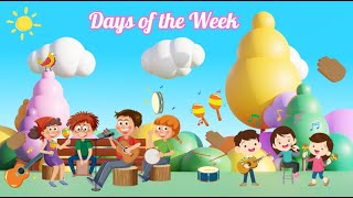 🎶 Days of the Week Song for Kids  Learn the Days 🌞  Fun amp Educational Song  Days of the week 🎉 [upl. by Ymassej100]