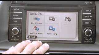 How to Use TomTom Navigation Console in Mazda [upl. by Inalaehon]