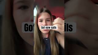 There French nails nailart nailtech nailinspo subscribe preppy christmas [upl. by Yim]