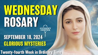 Wednesday Rosary 💙 Glorious Mysteries of Rosary 💙 September 18 2024 VIRTUAL ROSARY [upl. by Eveneg]