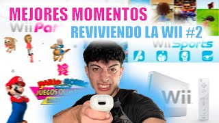 🔝MEJORES MOMENTOS🔝  🔵REVIVIENDO LA WII 2 🔵  wii paache humor streamerclips nintendo clips [upl. by Eilata]