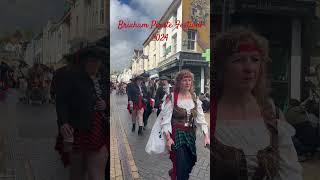 Brixham Pirate Festival 2024 🏴‍☠️ Saturday Morning Pirate Parade 🏴‍☠️ [upl. by Lamont]