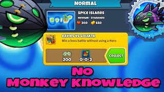 Lych Normal Tutorial  No Monkey Knowledge  Achievement  Spice Islands BTD6 [upl. by Annwahs851]