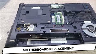 hp elitebook 8460p motherboard replacement  hp 8460p motherboard replace  disassembly  teardown [upl. by Damales]