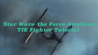 Tie Fighter Tutorial After Effects [upl. by Anidan]