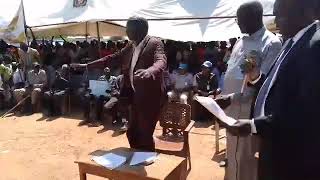 27102024 Abyei Autonomy region Singing the paper chiefs of nine Ngok chiefdoms [upl. by Yenhpad]