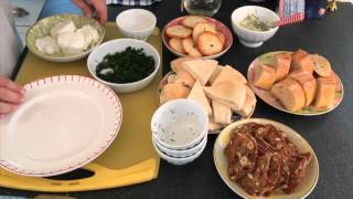 FOTT HERBED BUTTER amp GOAT CHEESE  Easy Appetizers [upl. by Aihseym]