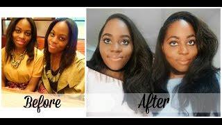 OUR HAIR JOURNEY Relaxed Hair Twins [upl. by Kenny]