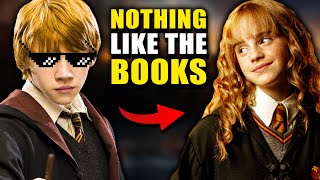 5 Harry Potter Characters That Are NOTHING like They Are in the Books BOOK vs MOVIE [upl. by Icnan]