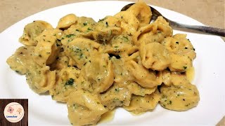 🍲Tortellini in cremig gerösteter Knoblauchsoße [upl. by Vez67]