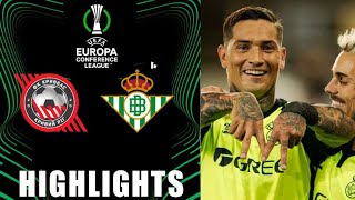 Kryvbas vs Real Betis 02 Resumen Conference League  betis vs kryvbas [upl. by Anatak913]