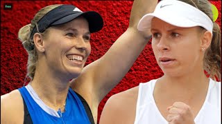 Magda Linette vs Caroline Wozniacki  Australian Open 2024 [upl. by Sand]