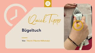 Quick Tipp Bügeltuch [upl. by Suryt217]