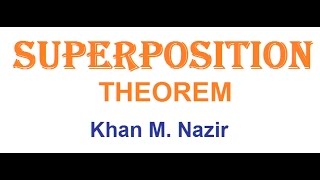 Superposition Theorem  Example 43  Practice Problem 43  LCA 43English [upl. by Solnit]