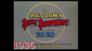 Silly Symphony Closings 19351937 [upl. by Evelc]