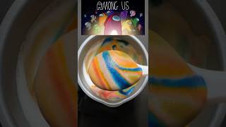 Among Us Colors Mixing AmongUs shorts colors art colormixing satisfying [upl. by Feune]