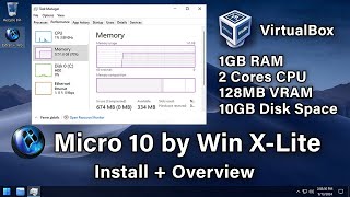 Micro 10  The Ultra Lightweight Windows 10 [upl. by Elyc]