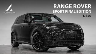 Range Rover Sport Final Edition D350 [upl. by Arraeic]