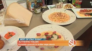 Chef Matteo from Toscana Osteria teaches us how to make authentic Italian dishes [upl. by Pass]