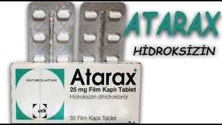 ATARAX TABLET Nedir Niçin Kullanılır Nasıl Kullanılır Yan Etkileri Nelerdir [upl. by Unni748]