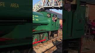 Hunslet austerity No18 at Sheringham 1940s weekend train heritagerailway railway steamtrain [upl. by Derzon]