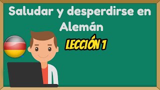 Saludos básicos y despedirse en alemán  Lección 1  Alemán Básico [upl. by Kehr406]