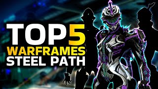 Top 5 Warframes para Principiantes en Camino de Acero en 2023  Warframe Tier List [upl. by Darby]