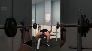 Bench press 110kg 5x5 fitness motivation vucutgelistirme bodybuilding gym fyp keşfet [upl. by Aniham]