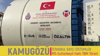 M5 ÇekmeköySultanbeyli Metrosunun Yapımı Yeniden Başladı [upl. by Valry]