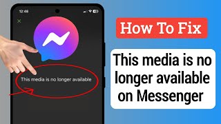 Fix this media is no longer available messenger iphone 2023  messenger media no longer available [upl. by Bartel]