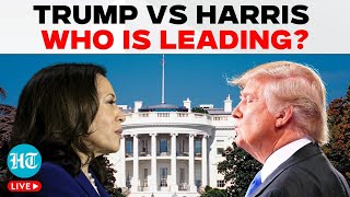 US Elections Latest News  Donald Trump Leads Kamala Harris In These Key Swing States  US Polls [upl. by Mountford128]