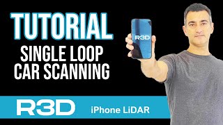 Tutorial Single Loop Car Scanning  Recon3D iPhone LiDAR scanner app  3D Forensics  CSI [upl. by Ailahtan]