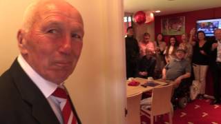 Matchday legend Theo Foley gets a birthday surprise from his family [upl. by Yllib]