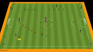 Section C Dribbling  C5 Dribbling Circuit [upl. by Nnyliram929]